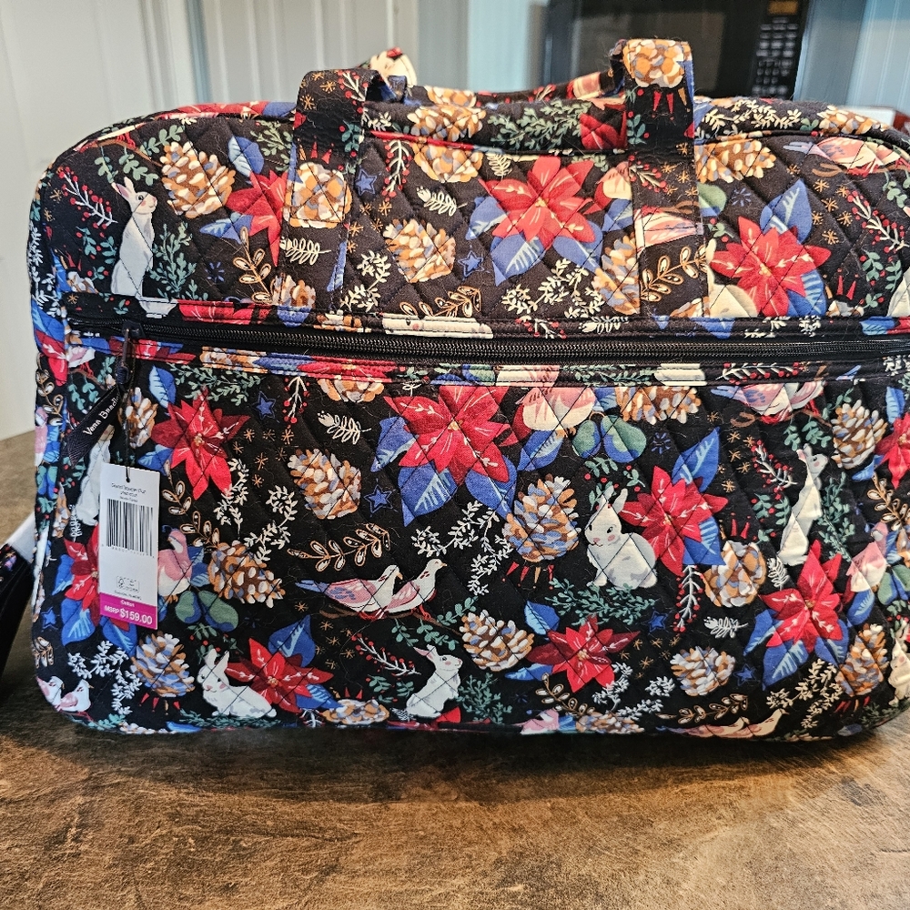 Vera Bradley Travel Set 3 Piece Winter Forest